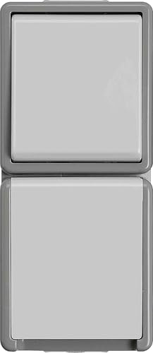 Bjc delta superficie - Base enchufe +conmutador delta ip44 con dispositivo protección