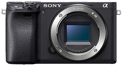 Sony Alpha a6400 Mirrorless Camera: Compact APS-C Interchangeable Lens Digital Camera with Real-Time Eye Auto Focus, 4K Video & Flip Up Touchscreen - E Mount Compatible Cameras - ILCE-6400/B Body