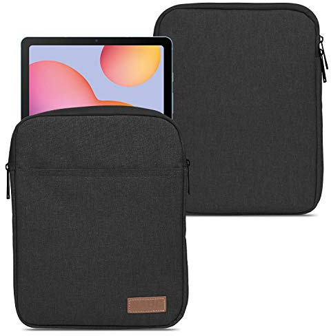 NAUC Sleeve Hülle Tasche kompatibel mit Samsung Galaxy Tab S11 S10 S9 / FE S8 S7 Lite 11 Zoll Tablet Hülle Schutzhülle Grau Schwarz Case Notebook Cover, Farben:Schwarz