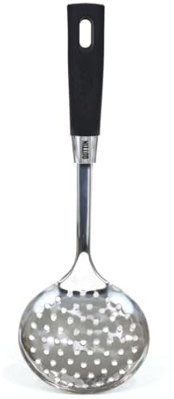 Quttin | Espumadera para Cocina Estándar, 34 x 11.5 x 4.5 cm, Herramienta de Cocina Resistente y Versátil - Espumadera Mango Ergonómico y Seguro