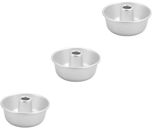 Cabilock 3 Pezzi Di Utensili Per Cupcake Dal Design Squisito Pirottini Per Muffin Rotondi Per Ciambelle in Lega Di Alluminio Per Uso in Casalinga