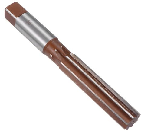 uxcell Escariador de mano de 30 mm, herramienta de aleación de acero, H8, 8 flautas rectas, herramienta de fresado manual, broca de escariado métrico para metal