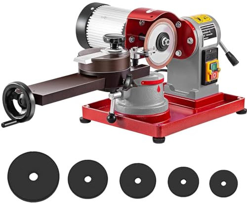 ZYJIX 550 W Kreissägeblatt-schärfmaschine, Wasserschleifmaschine, 2850 U/min Drehwinkel, Wasserdichter Schalter, Mühlenschleif-schärfmaschine Für Hartmetall-sägeblätter