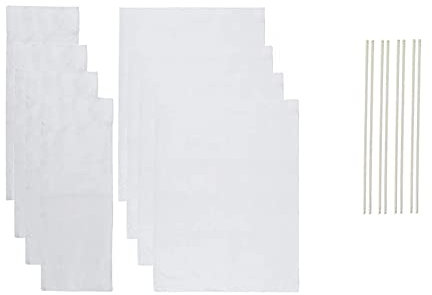 Sitzkissen-Stuhlbezüge für Regiestühle, Ersatz-Leinen-Sitz- und Rückenbezüge für Massivholz, klappbarer Make-up-Stuhl