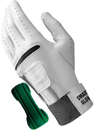 Golf-Trainingshandschuh-Set – Trainings-Golfhandschuhe mit Glättungsplatte, Handgelenkshalter-Handschuhe für Herren | 2-in-1-Golfhandschuhe aus Leder für Herren, Golfausrüstung aus Leder für Golfanfän