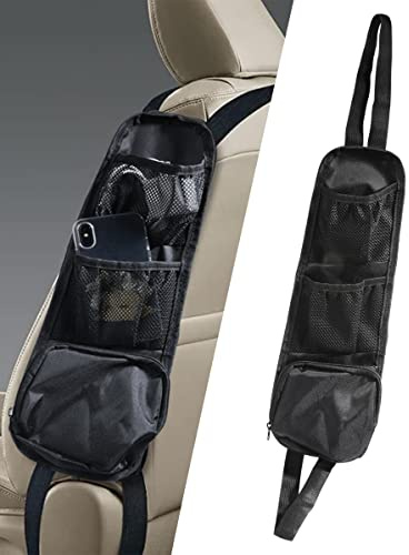 Flaconi Auto-Organizer – seitliche Aufbewahrung mit 3 Taschen für Beifahrersitz