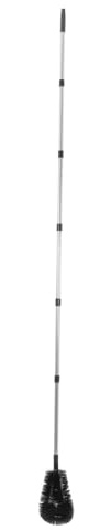 TOGEVAL Unique Cleaning Head Gutter Brush Long Reach Gutter Cleaning Tool for Roofing Use Drain Pipe Cleaner