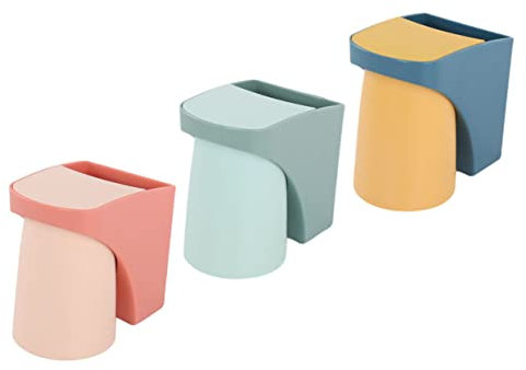 Cabilock Portaspazzolino da Bagno con Tazza Magnetica Organizer da Parete per Spazzolini da Denti Robusto E Facile da Pulire