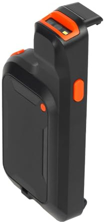 ISKDJBJG 2D Back Clip Bluetooth Streckkodsläsare Bärbar Streckkodsläsare Data Matrix 1D 2D QR Streckkodsläsare för Smarttelefon