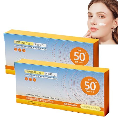 100 Stück Sonnenschutz in Reisegröße, Mini Sonnencreme In Reisegröße, LSF 50+ Mini Sonnencreme - Wasserdicht für Sonnenschutz zu jeder Zeit und überall (2)