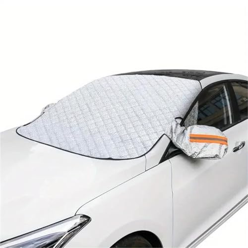 Inverno Telo Parabrezza Antigelo Scudo Da Neve Auto Prevenzione Gelo Copertura Invernale Magnetica Per Auto Parabrezza Anteriore Parasole Scudo Da Neve Ispessito Cappotto Automatico(Small)