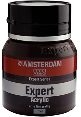 Amsterdam Expert Series Acrylic Paint - Vandyckbraun 403-400 ml Jar - Künstlerqualität - Hohe Pigmentierung & Lichtechtheit - Schwere, strukturierte Oberfläche