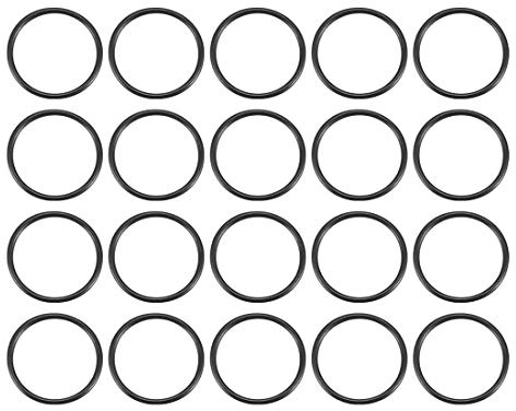 sourcing map O-Ringe 21mm AD 18mm ID 1,5mm Breite 20St | Metrische Nitrilkautschuk Dichtung