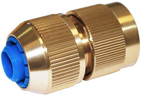 Boutté – Raccord automatique 3 billes Ø19 mm – Raccord rapide d’arrosage – Compatible tuyau 3/4 – Laiton/ABS robuste