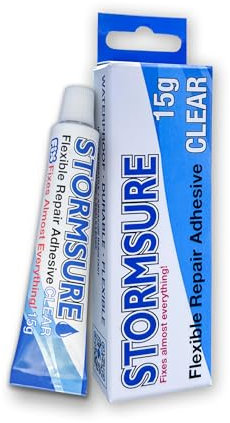 Stormsure Shoe Sole Repair Adhesive: 15g Clear Glue for Durable Footwear Fix