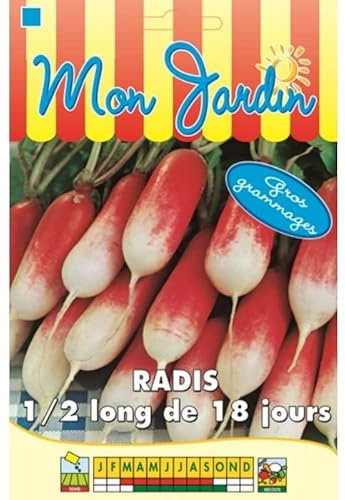 Sachet de graines de Radis de 18 jours- Gros grammage - 30 g - LES GRAINES BOCQUET