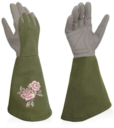 Intra-FIT Gardening Gloves for Women Thornproof Garden Gloves with Extra Long Forearm Protection Gardening Gifts for Women Mothers day Gifts