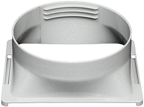 Lüftungsschlauch für tragbare Klimaanlage, 130 mm/150 mm Durchmesser, Universal mit Länge Abluftschlauchverbinder Kupplung für Schlauchadapter-Aufsatz 150/130 mm (15 cm quadratischer Auspuff-Adapter)