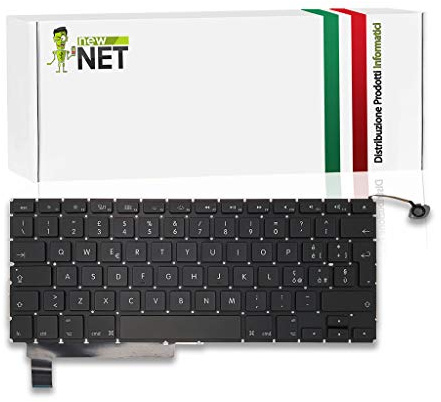 new net Keyboards Tastiera ITALIANA compatibile con Notebook Mac Book Pro 15 A1286 Mid 2009 (MB985LL/A ? MB986LL/A ? MC118LL/A) Mid 2010 (MC371LL/A-MC372LL/A-MC373LL/A) Retroilluminata