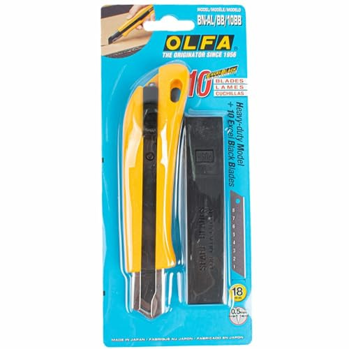 COMBO PACK OLFA BN-AL +ETUI 10 LAMES LBB