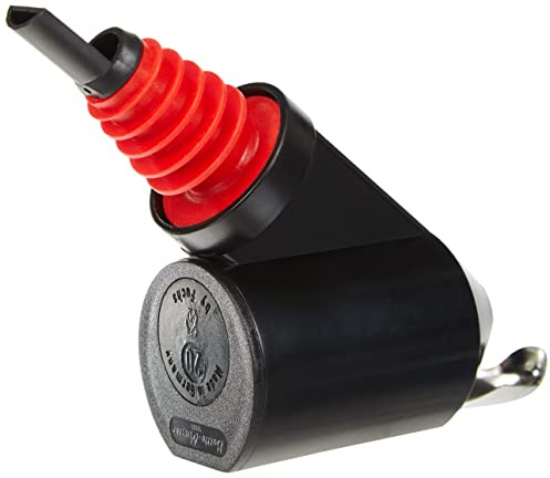Cocktail Bottle Master 3000 Doseur de bouteilles de 0,5 à 1,5 l Noir 2 cl : 20 ml (Lot de 6)