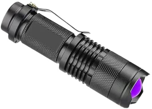 Flashlight UV Light, Portatile UV -Gen -Handheld LED LED Portable Design -Flash Light Torcia Rilevatori Torcia Light Torcia Potenti Torcia Black Destro Torcia Torcia Ad Alta Leggerezza Per Este
