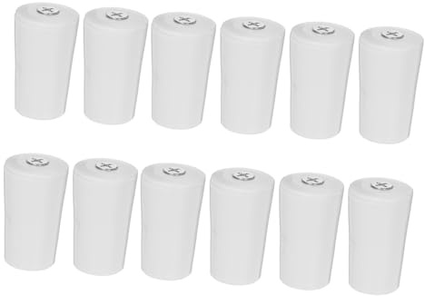 Hoement 12pcs Roller Shutter Stopper Plastic Buffer Window Blind Stopper Nut Core Replacement for Window Hardware Easy Installation for Home Use