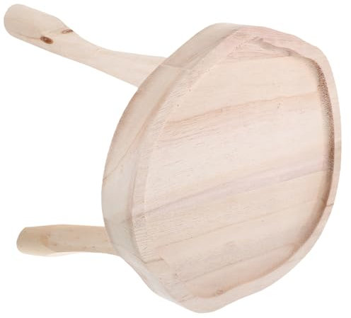 Toyvian Holz-pflanzenständer Stabiler Pflanzenhocker Pflanzer Ständer Multifunktional Für Blumentöpfe Bonsai Halter Fischglasunterlage Kleiner Hocker Langlebig Natürlicher Holzständer Wohn