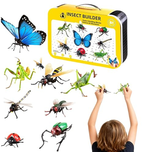 Puzzle 3D | Ensamblaje a encastre animales, rompecabezas educativos, ideal para casa, fiestas, salón, librería, escaparate y decoración