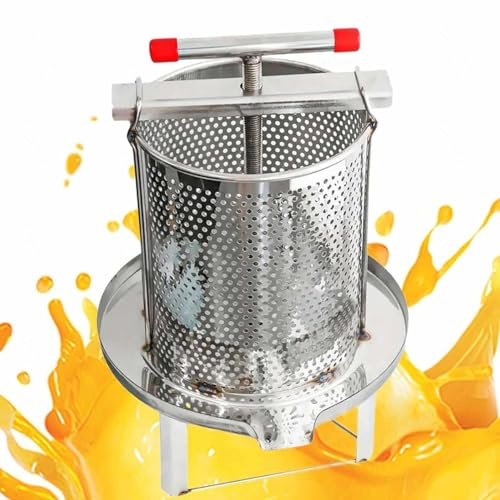 manuelle honigschleuder honigpresse edelstahl large bee honey press extractor wachspresse bienenzucht werkzeug imkereibedarf für die herstellung von wein honig saft pfefferöl oil