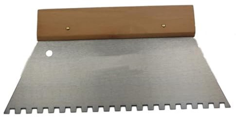 Toolland Zahnspachtel, Rechteckzahnung 6 x 6, 245 mm