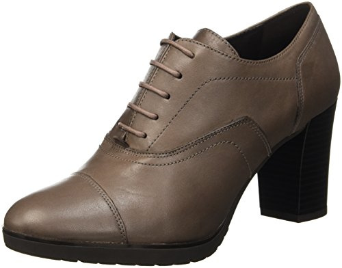 Geox D Raphal Mid D, Scarpe con Tacco Donna, Braun (TAUPEC6029), 35 EU