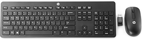 HP n3r88at Wireless Keyboard and Mouse Set Black