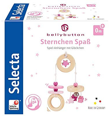 Selecta 64009 Sternchen Spaß, Minitrapez bellybutton , rosa, 15,5 cm