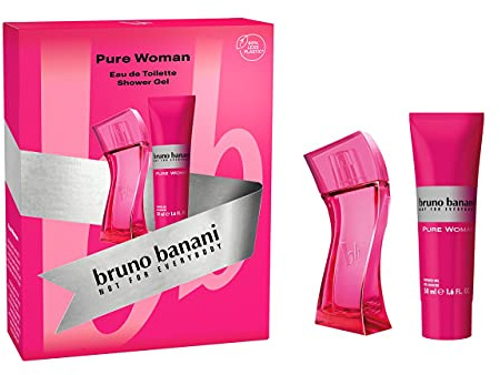 Bruno Banani Pure Woman 2-teiliges Geschenkset Eau de Toilette 30 ml & Duschgel 50 ml