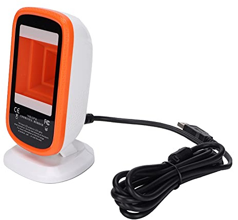 Barcode Scanner, 1D 2D Bildschirmcodes, Einzigartiges Aolor Design, Großformatiger, Mobiler Zahlungs Barcode Scanner, Schneller Code Scan CMOS Sensor für Android für Windows XP