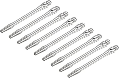 PATIKIL Aluminium Dart Schäfte Stück, 2BA Medium Gewinde Dart Shafts Dartzubehör für Stahlspitzen Darts Dartpfeile