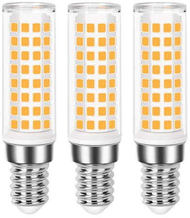 WYAANCCW 10W E14 LED Lampe Warmweiß,E14 LED Leuchtmittel Corn Light Bulbs 3000K,10W Enegiesparende Glühbirne Warmweiss Ersetzt 80W 85W Halogen Lampe,AC220-240V,3 Pack