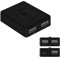 Conmutador USB 3.0, bidireccional 2 PC, conmutador 2 en 1 salida (1 en 2 salidas), conmutador KVM para PC, impresora, escáner, teclado, 2 ordenadores que comparten 1 dispositivo