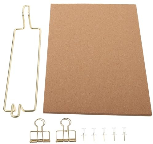 ARTIBETTER Tableau d'Affichage en Liège Autoportant pour Bureau et Maison 60X90 CM Pratique et Facile à Utiliser pour Salles de et Classes Cadre en Bois