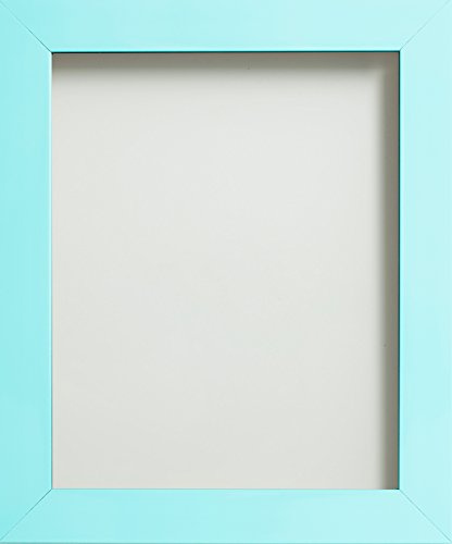 Frame Company Candy Range 6 x 4-Inch Plastic Picture Photo Frame, Aqua Blue