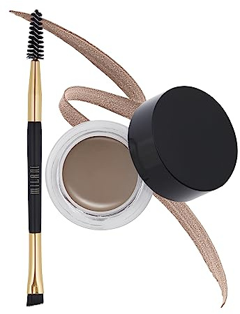 Milani Stay Put Brow Color - Medium Brown (0.09 Ounce) Vegan, Cruelty-Free Eyebrow Color that Fills and Shapes Brows
