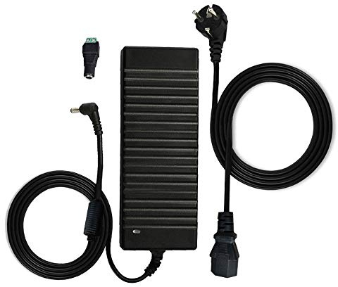 Arote Netzteil 12V 10A Adapter LED Strip Power Supply Trafo Netzgerät Transformator Netzadapter für 5050 3528 SMD LED Streifen RGB Leiste, 120W