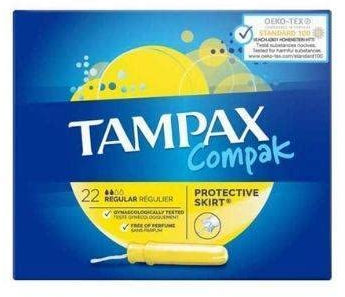 Tampax Compak Regular Pmp 2.99 18's