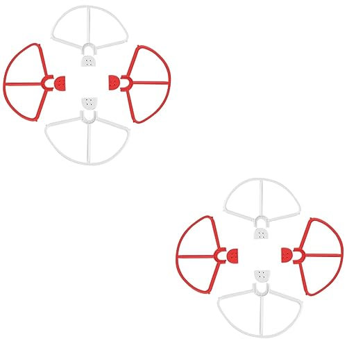 Toyvian 8stücke Propellerschutz Für Phantom Schnelle Montage Rot Und Weiß Schützt Propeller Und Quadrocopter Vor Schäden Bei Stürzen Und Kollisionen