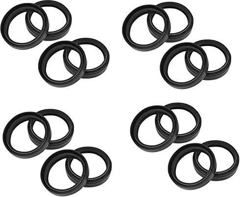 TsoLay 4 Sets 43X53X9.5 Motorrad Vorder StoßDämpfer Öl Dichtung 43X53 Vorder Schutz für 85 105 125 200 390 640