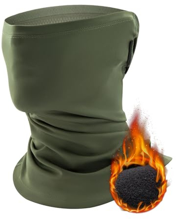 ROCKBROS Road to Sky Halbe Sturmhaube Fahrrad Halstuch Atmungsaktiv Schlauchtuch Halswärmer Herren Damen Warm Winddicht Balaclavas für Radfahren Laufen