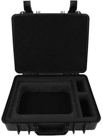Custodia Rigida Impermeabile Adatta per Kit Parabola Satellitare, Custodia Rigida da Trasporto Satellitare, Custodia Adatta per Parabola Satellitare, Adattatore per Cavi di