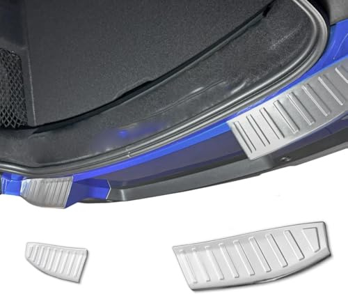 Protezione paraurti posteriore interna compatibile con Mini Countryman | U25 | Dal 2023+ in acciaio inox opaco protezione per il bordo del bagagliaio di carico
