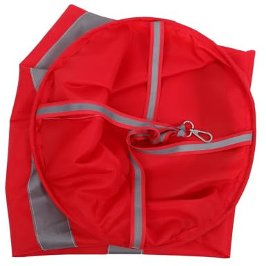 Milisten Airport Windsock Wasserdichter Rip-Stop Windmesssock Mit Reflektierendem Gürtel Für Outdoor-nutzung Für Garten Flughafen Und Veranstaltungen